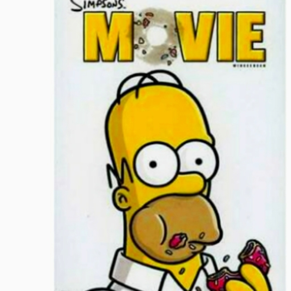 📀 The Simpsons Movie. Pre-owned full screen edition